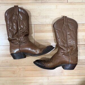 Vintage Tony Lama Black Label pre 1970‎ Boots Womens Size 7A
